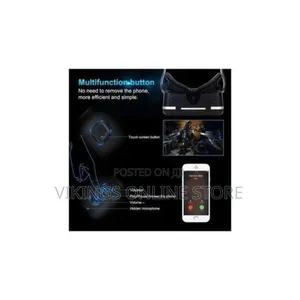 Vr Helmet 3D Box VR Bluetooth Headset VR Glasses Bsuit Black
