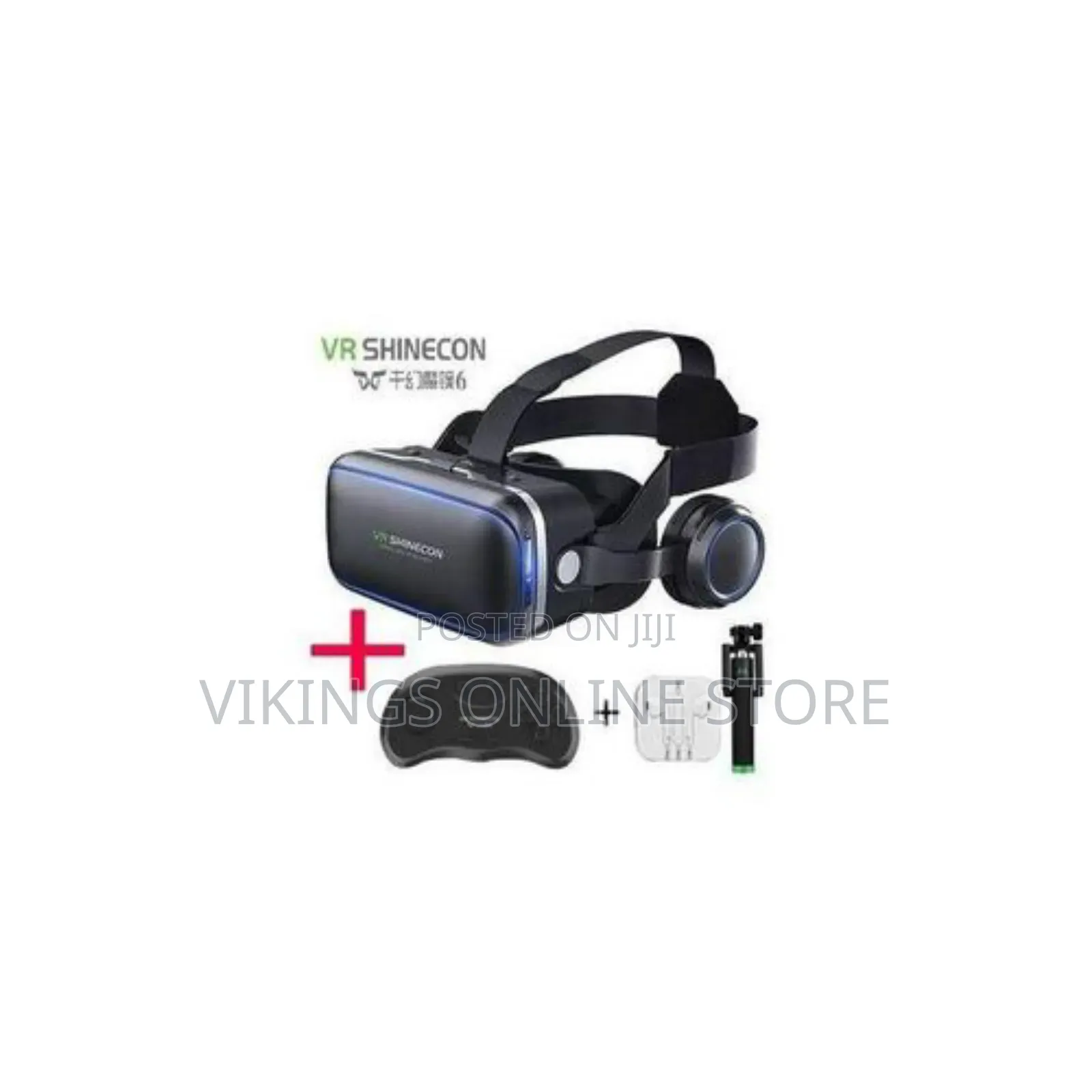 Vr Helmet 3D Box VR Bluetooth Headset VR Glasses Bsuit Black