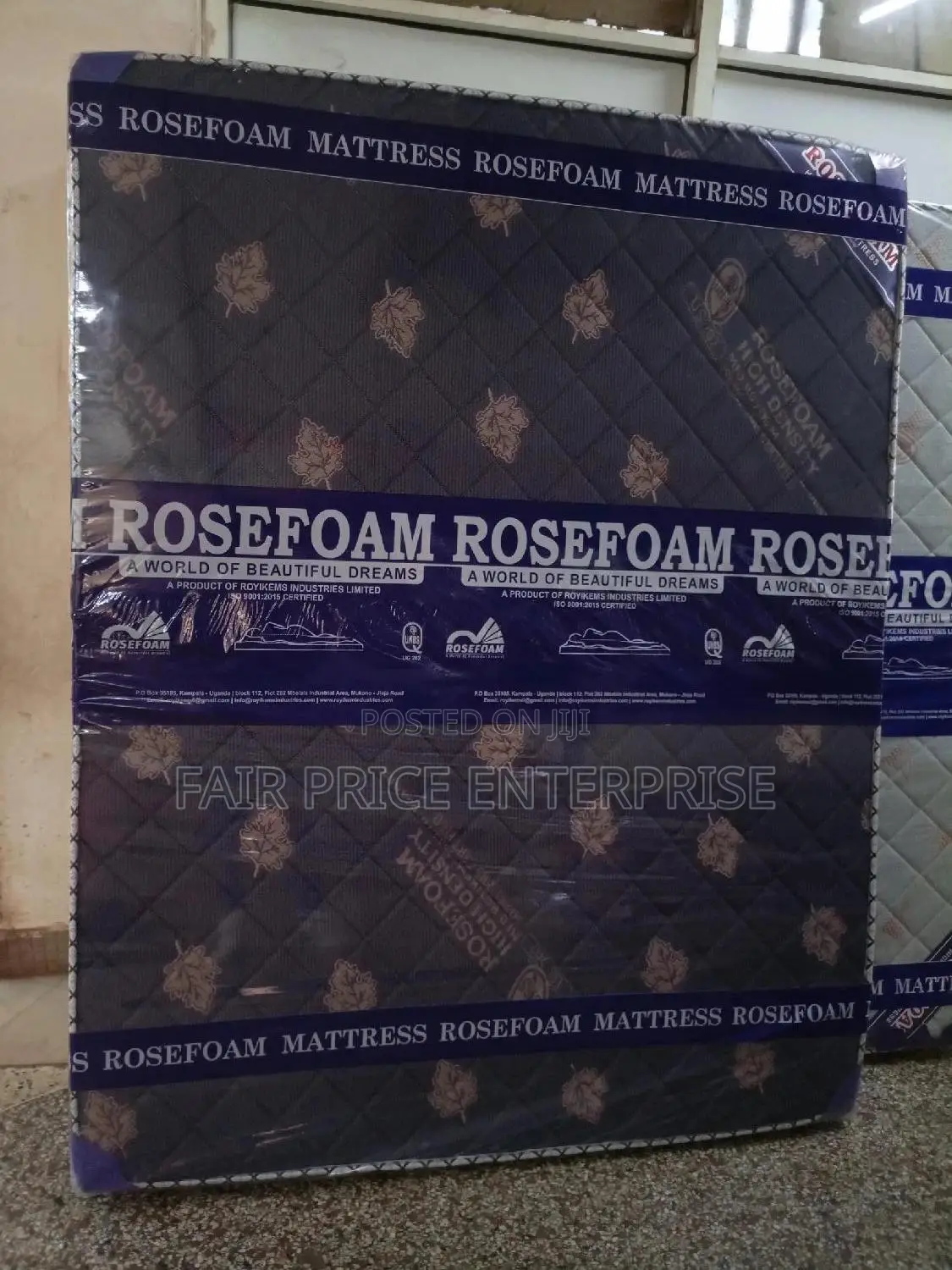 Mattress Premium High Density Smart 5x6x6 Inches Rosefoam