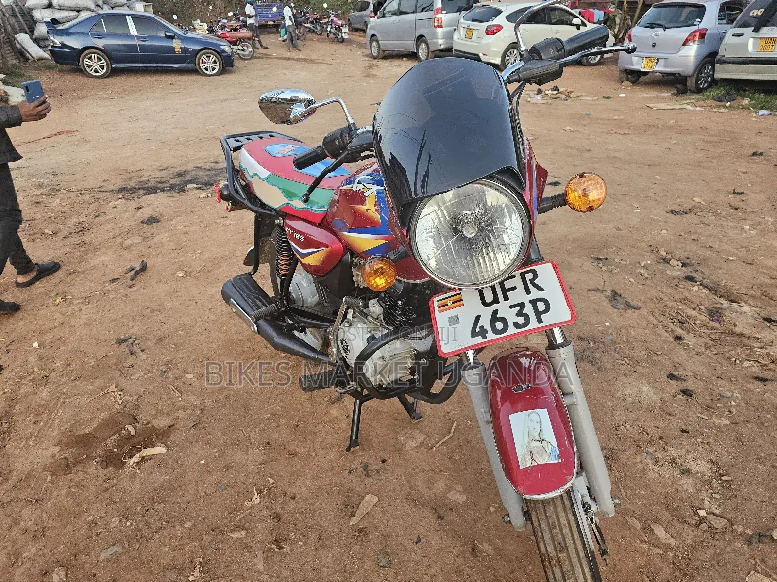 Bajaj CT 110X 2023 Red