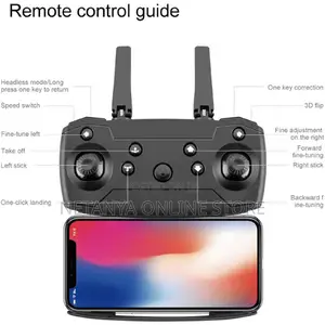 E88 Pro Drone With Camera and 2 Batteries