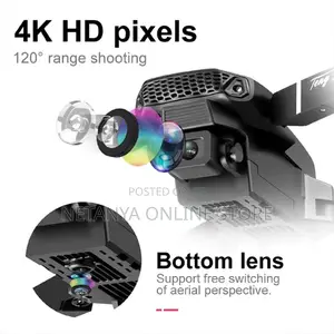 E88 Pro Drone With Camera and 2 Batteries