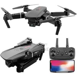 E88 Pro Drone With Camera and 2 Batteries