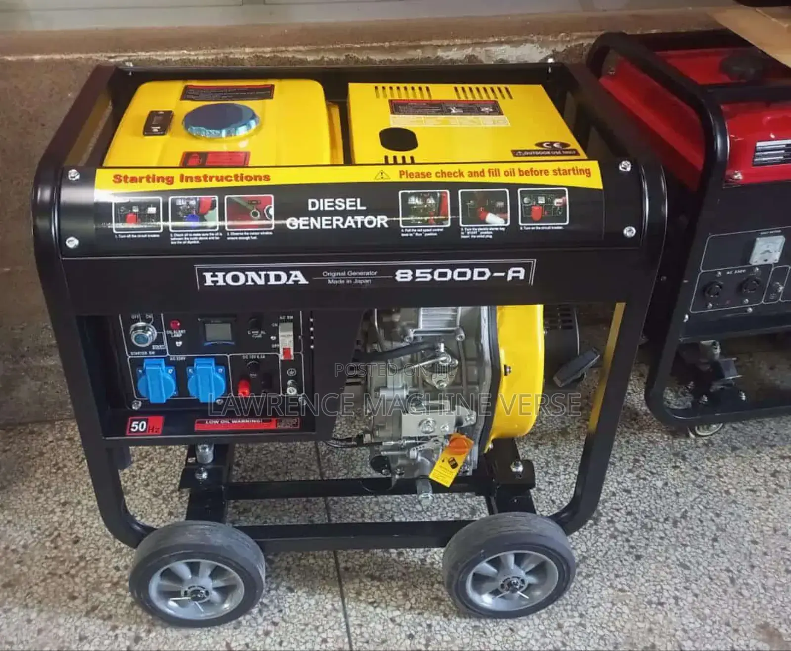 Diesel Generator Honda 85000
