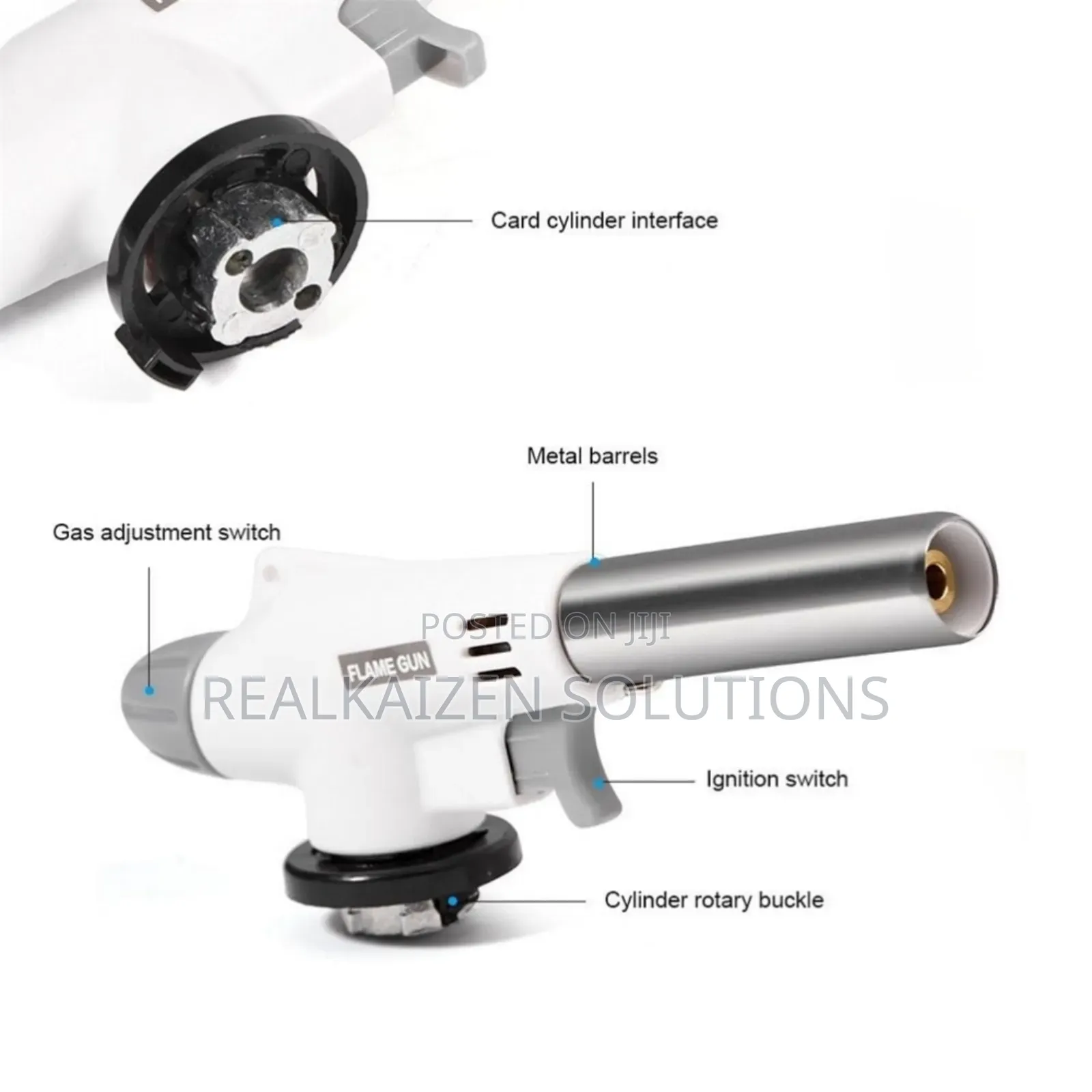 Culinary Gas Blow Torch Flame Gun