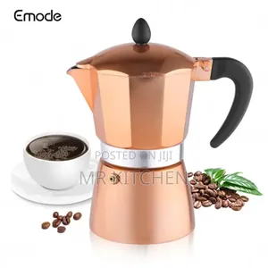 Metallic Moka Pot