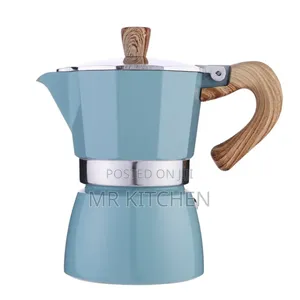 Metallic Moka Pot