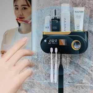 Toothbrush and Toothpaste Dispenser