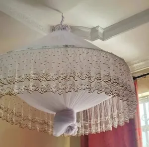 8x8 White Super Round Mosquito Net