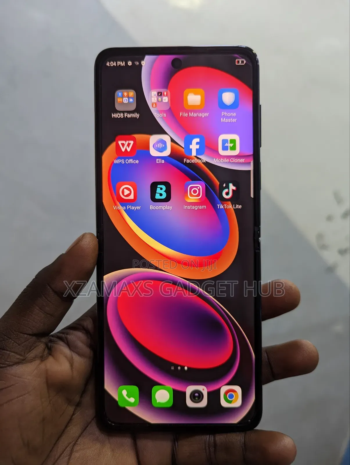 Tecno Phantom V Flip 256 GB Black