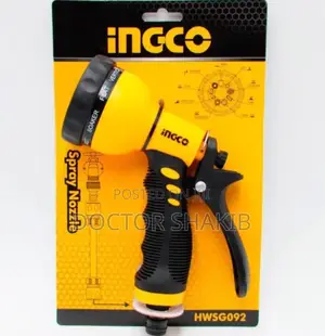 INGCO Plastic Adjustable Trigger Nozzle
