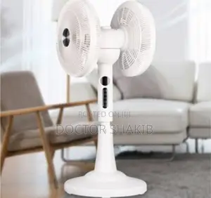 Heavy Duty Double Sided Rotating Fan-12''