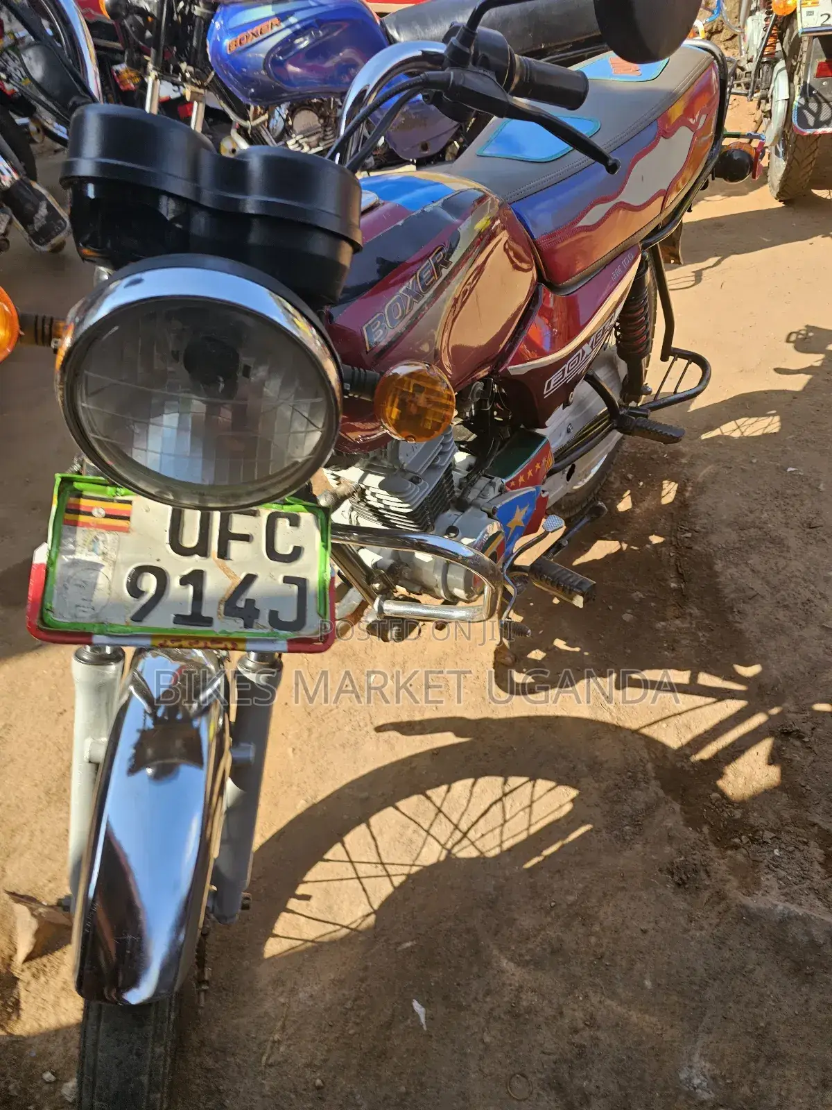 Bajaj Boxer 2021 Red