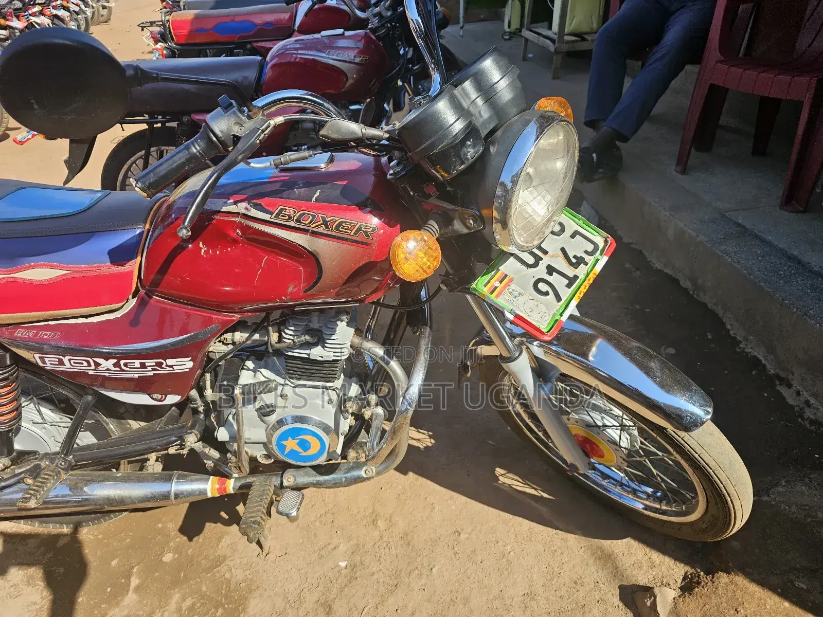 Bajaj Boxer 2021 Red
