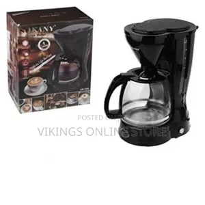 Sokany Electric Coffee Maker - Black
