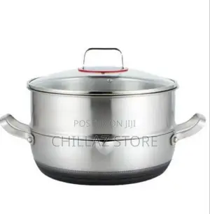 2 Layers Stainless Food Steamer