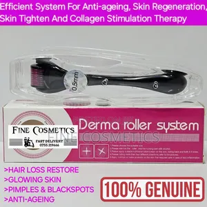 DERMA ROLLER SYSTEM, For Hair + Skin, Cell Regeneration Tool