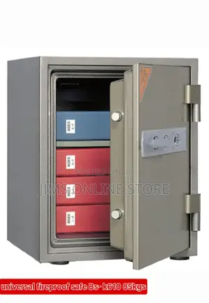 Universal Fireproof Safe Bs K610 85kgs, Double Keys