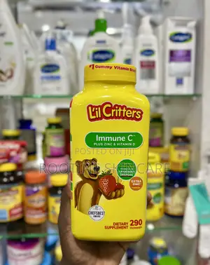 Lil Critters Immune C Plus Zinc Vitamin D Kid Supplements