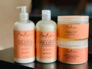 Shea Moisture Coconut Hibiscus Curl and Shine Haircare