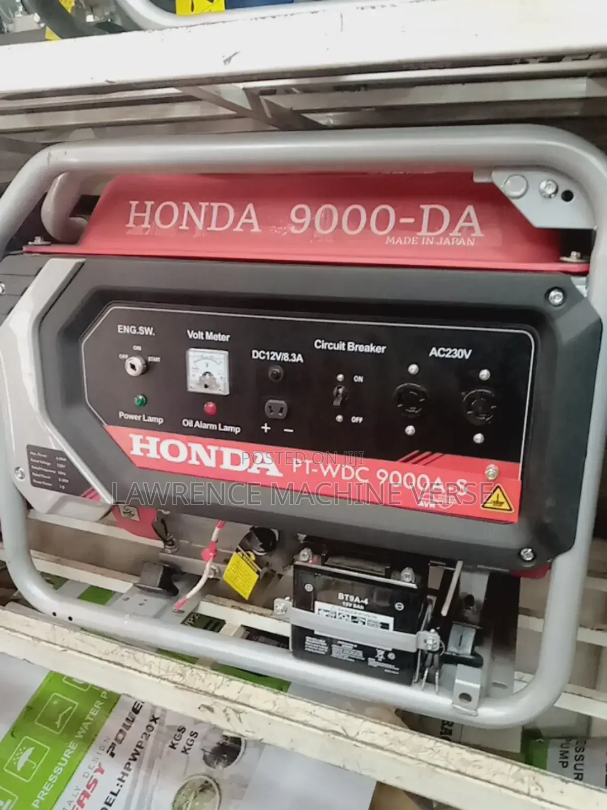 Gasoline Generator Key Start 10kva
