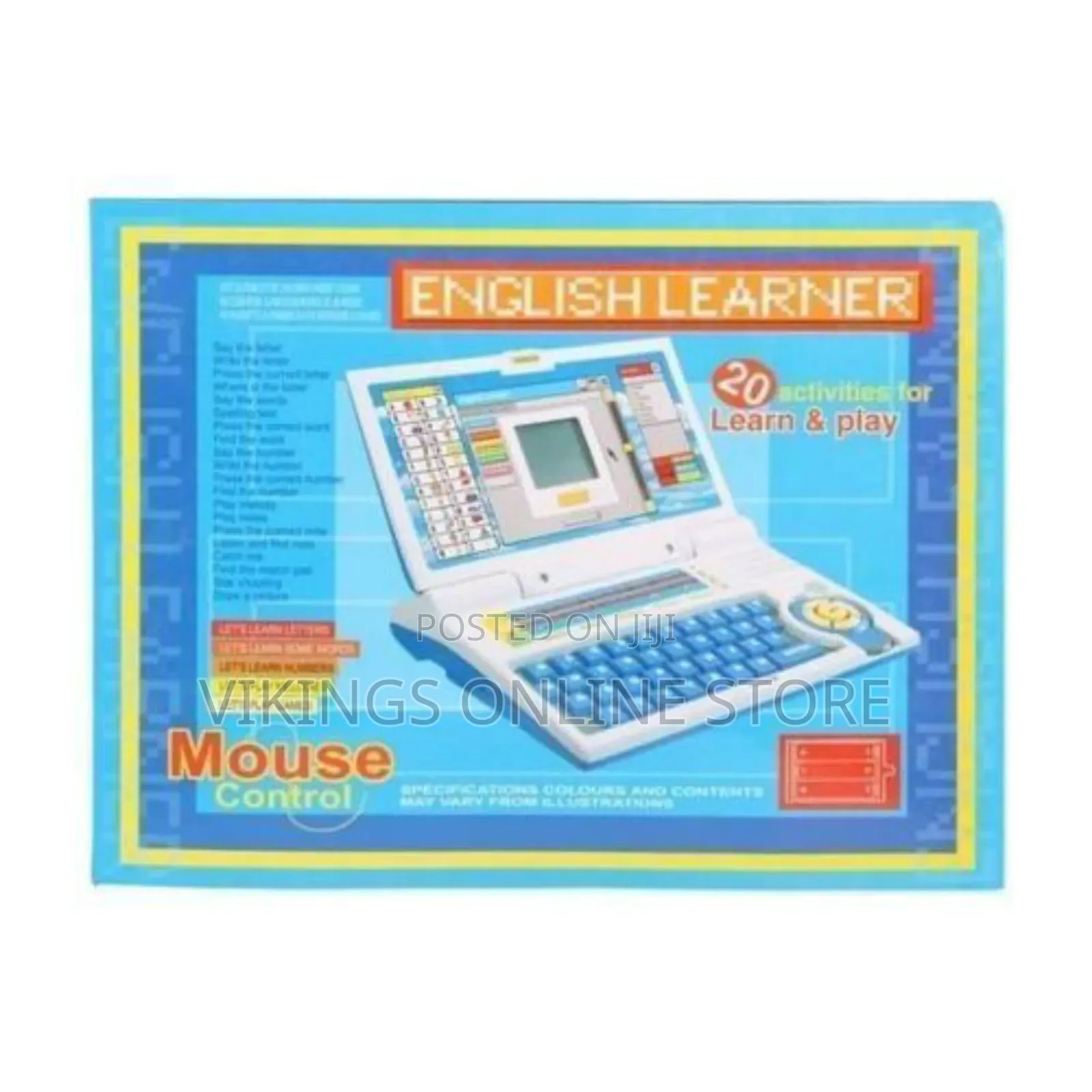 English Learner 20 Activities Mouse Control Computer Toy -