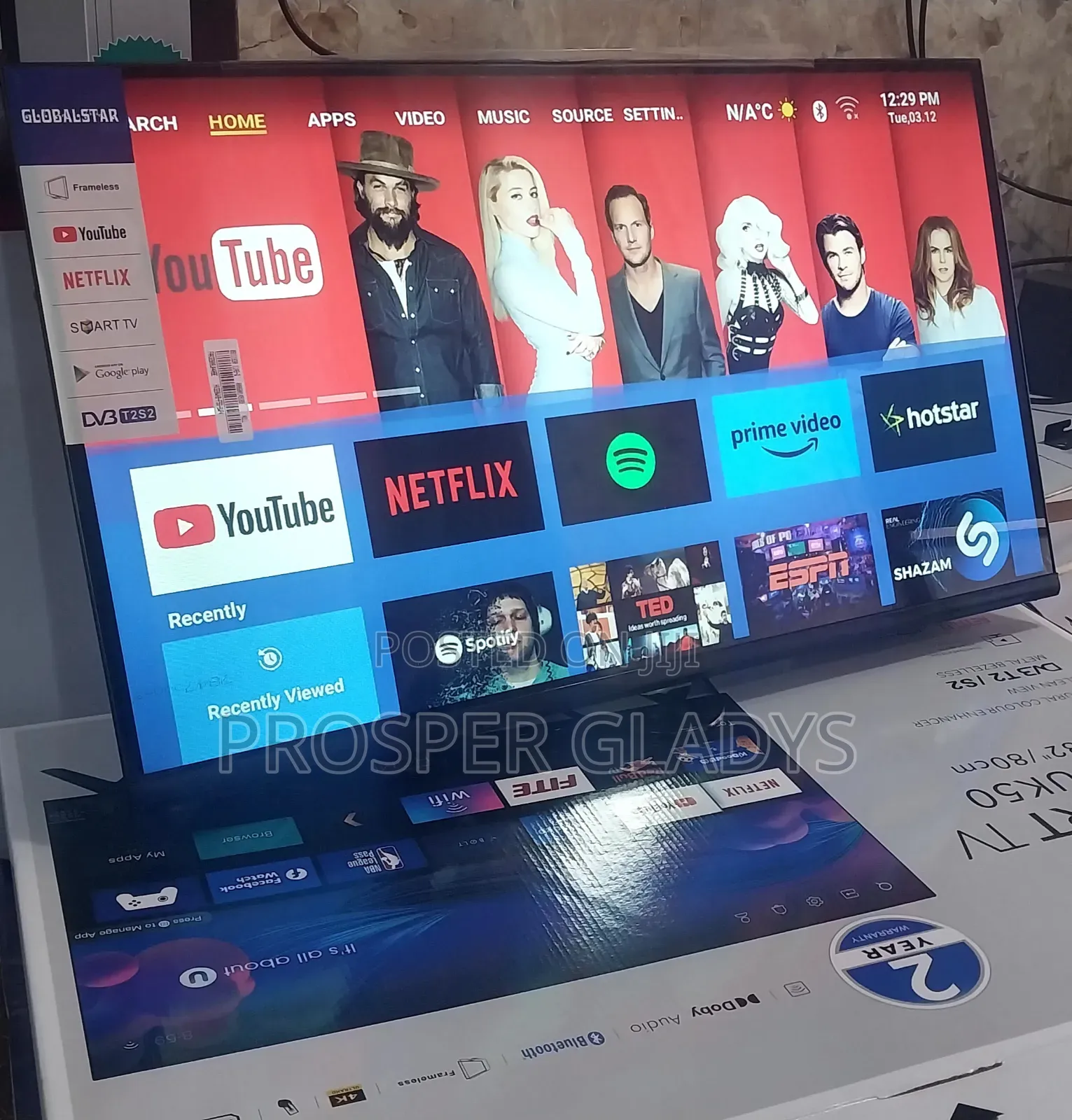 32 Inches Led Global Star Smart Digital Flat Screen