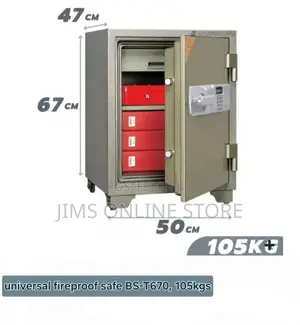 Universal Fireproof Genuine Safe Bs-t670 105kgs