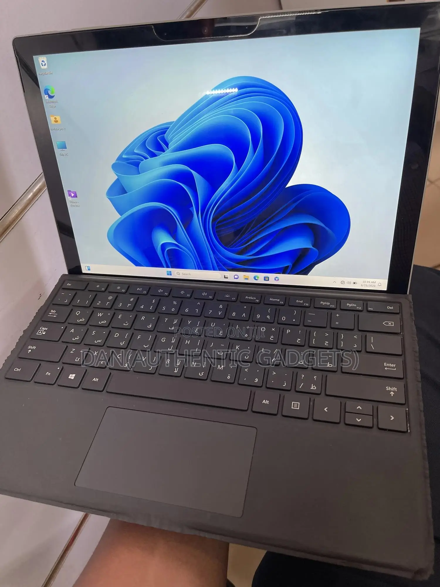 Laptop Microsoft Surface Pro 7 8GB Intel Core I5 SSD 128GB