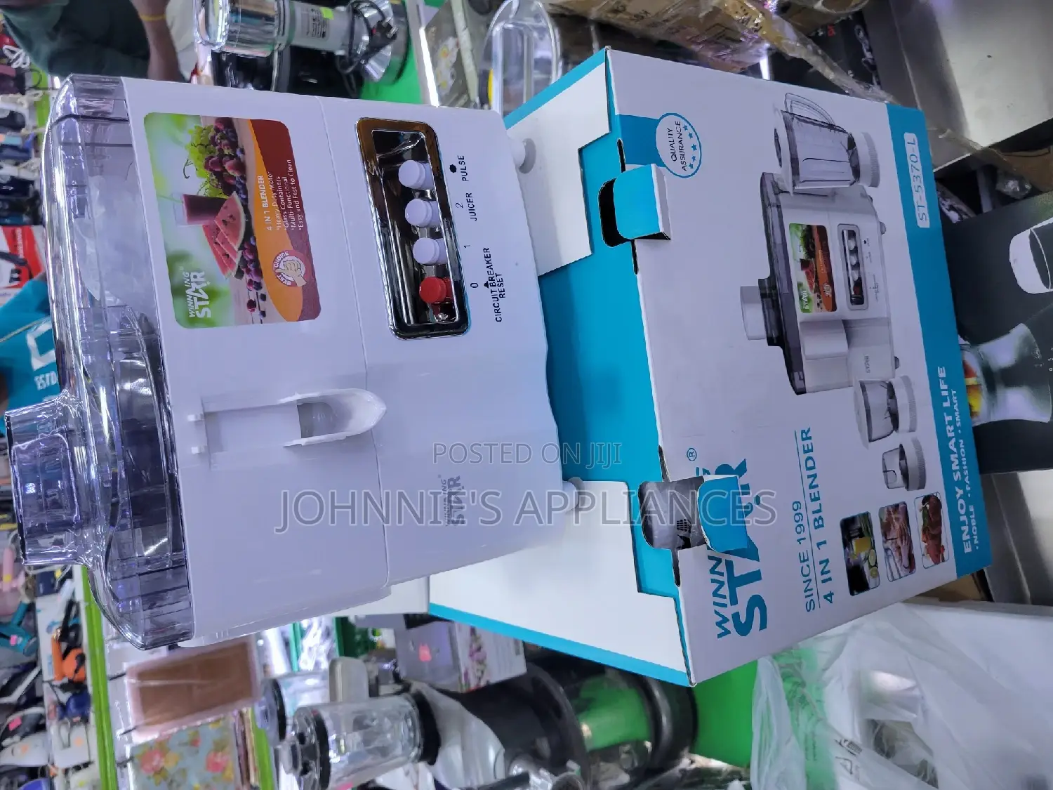 (4in1) Winning Star Electric Juicer Extractor Machine