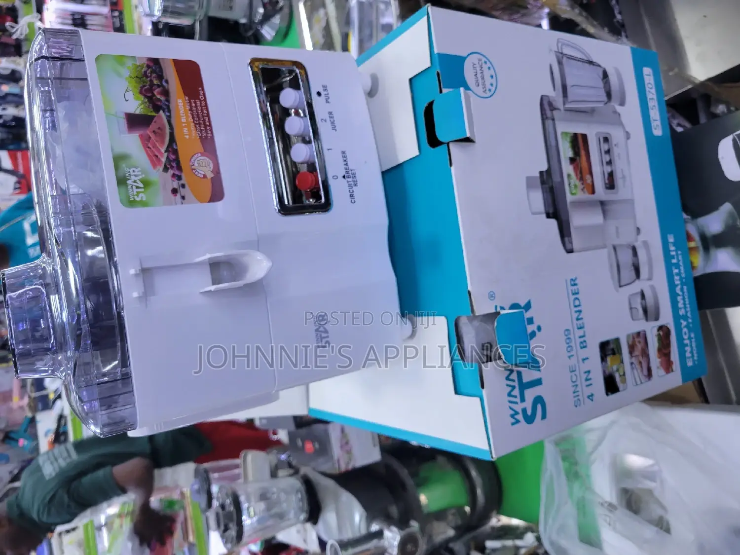 (4in1) Winning Star Electric Juicer Extractor Machine