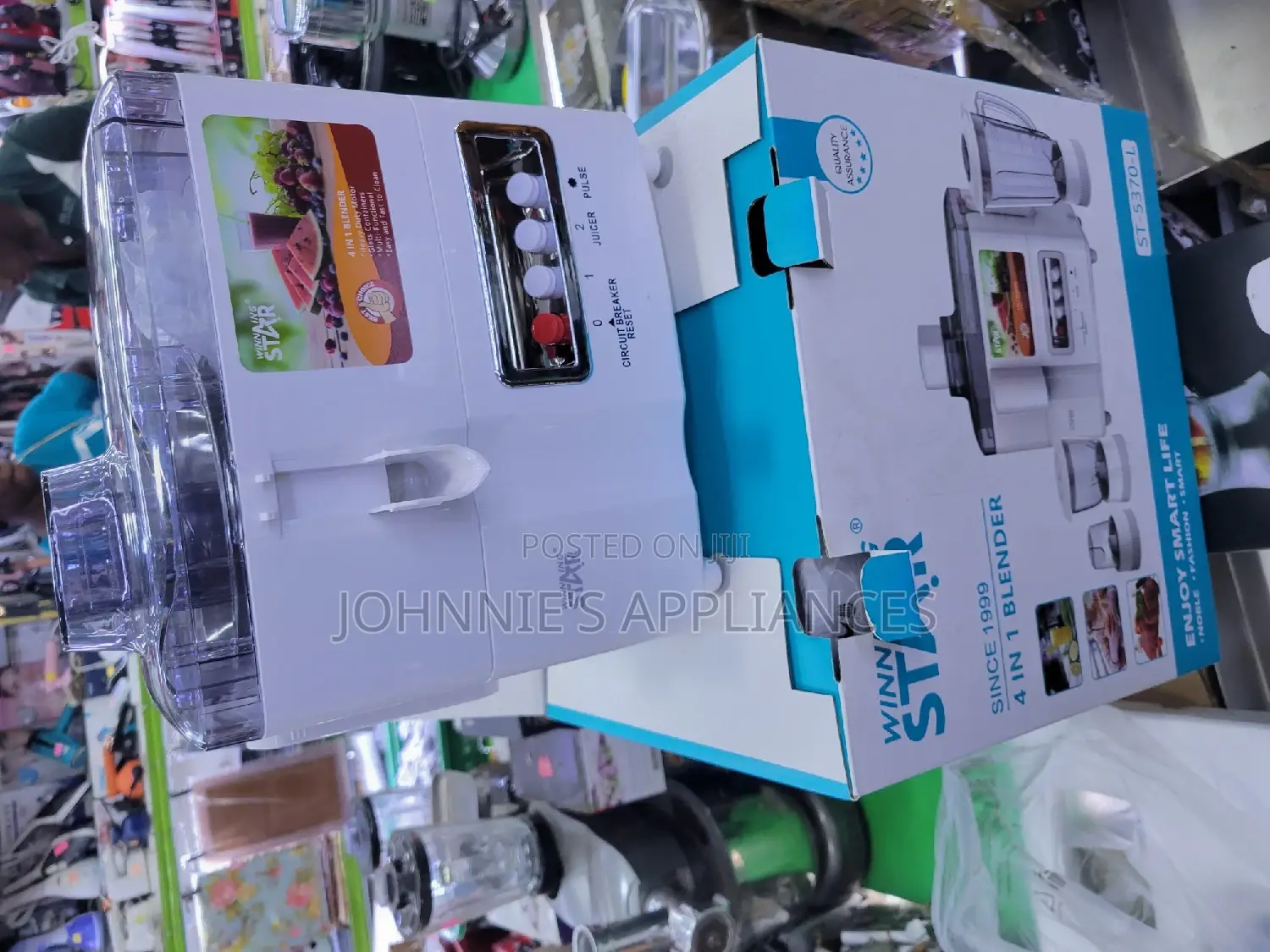 (4in1) Winning Star Electric Juicer Extractor Machine