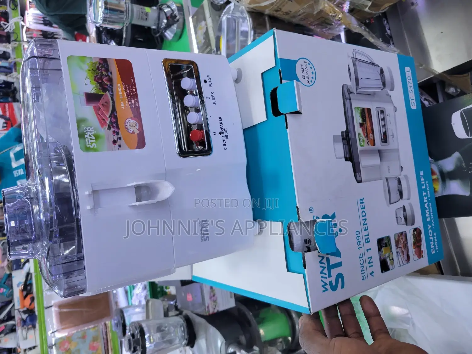 (4in1) Winning Star Electric Juicer Extractor Machine