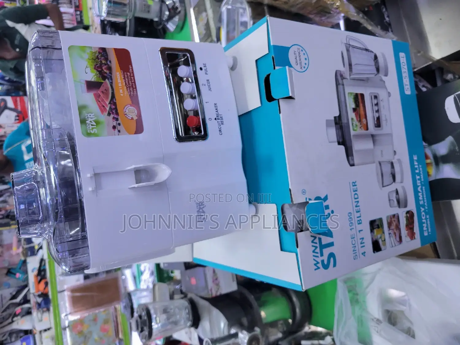(4in1) Winning Star Electric Juicer Extractor Machine