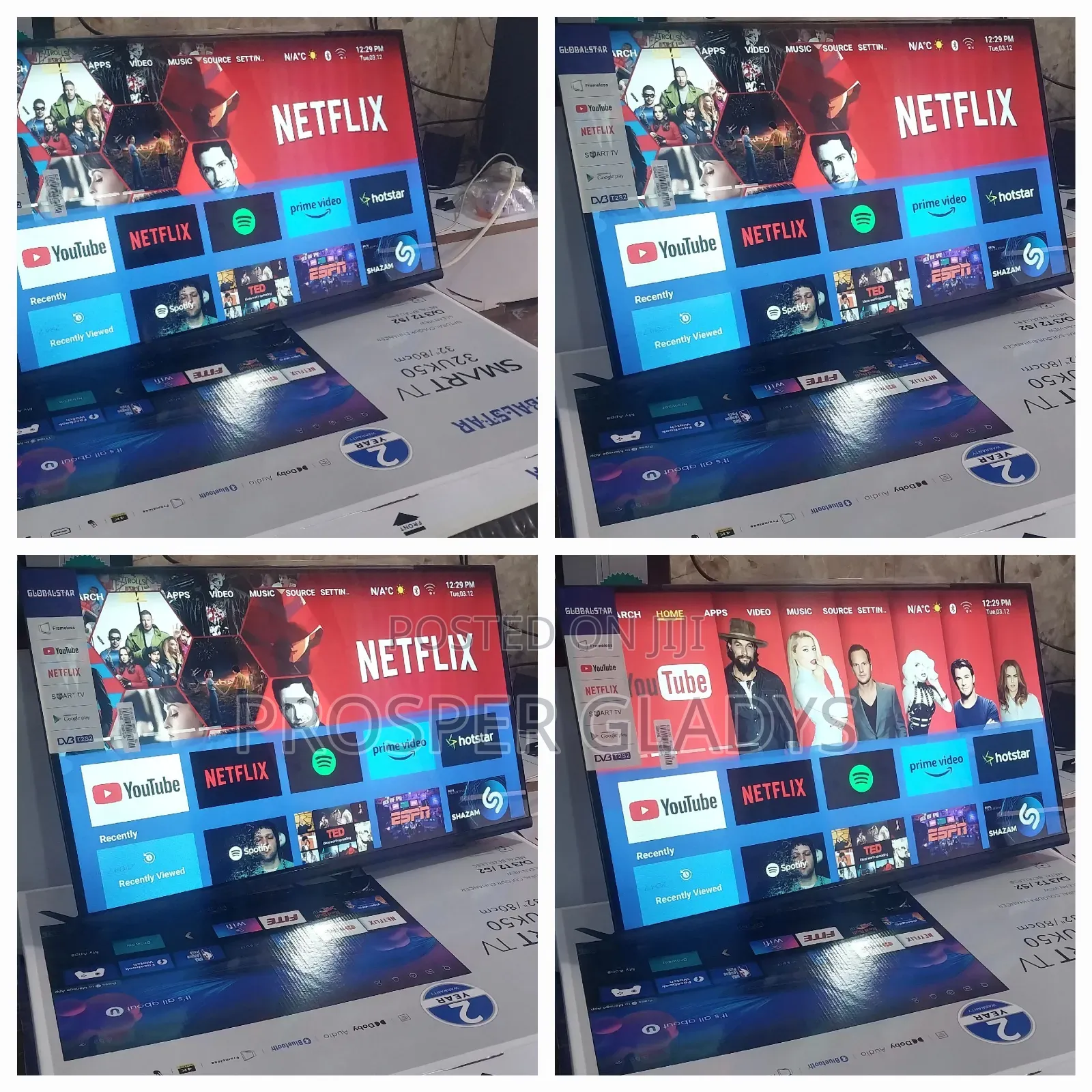 32 Inches Led Global Star Smart Digital Flat Screen