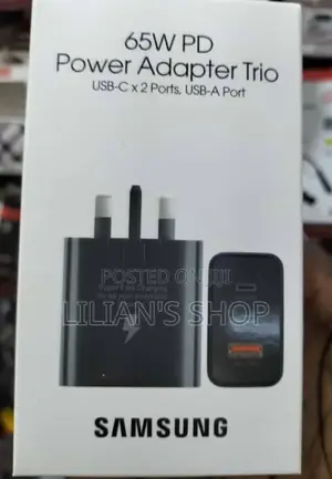 Samsung 65W PD Power Adapter Trio
