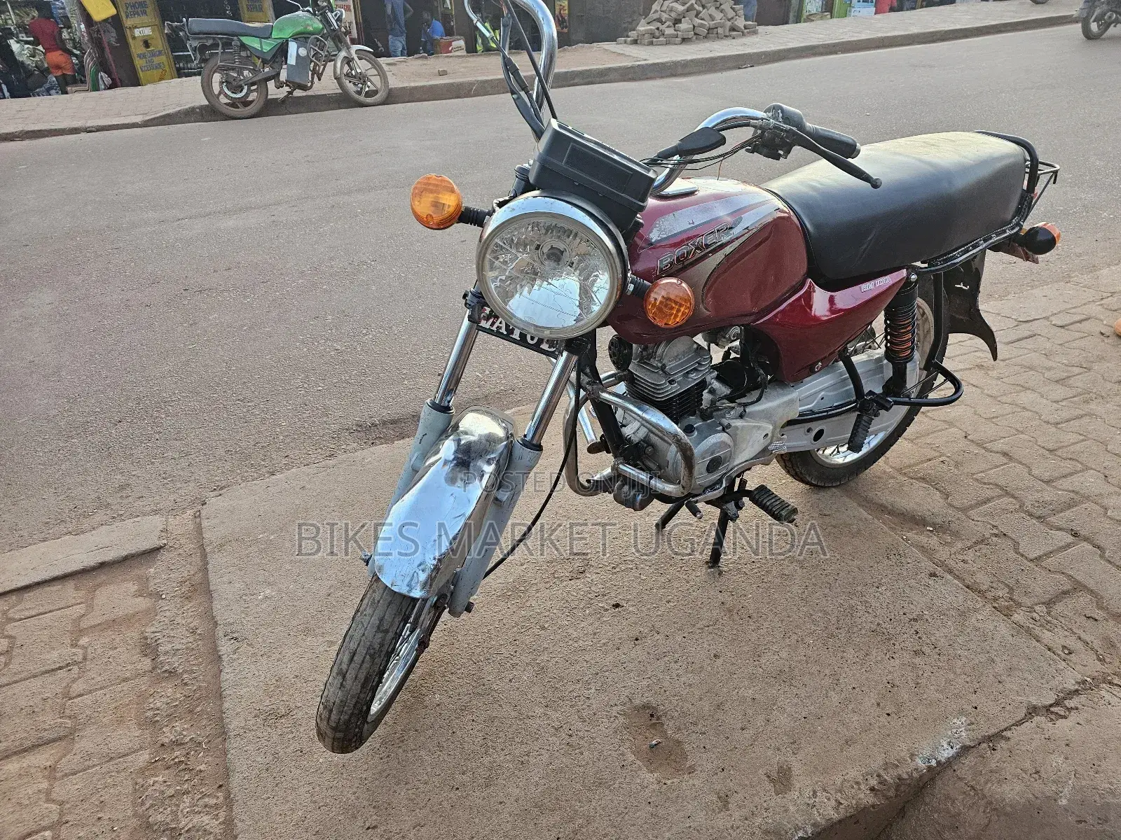 Bajaj Boxer 100 2016 Red