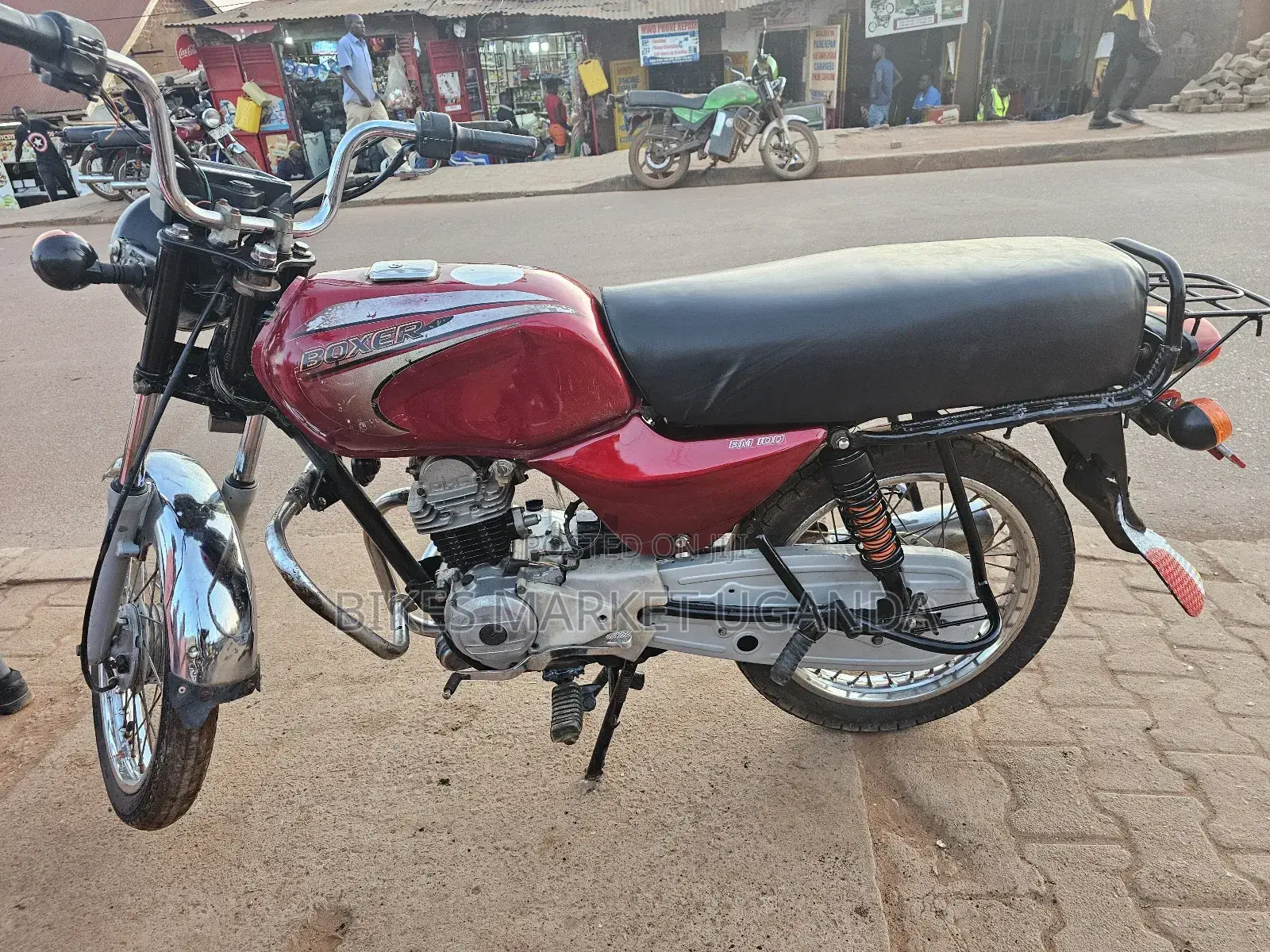 Bajaj Boxer 100 2016 Red