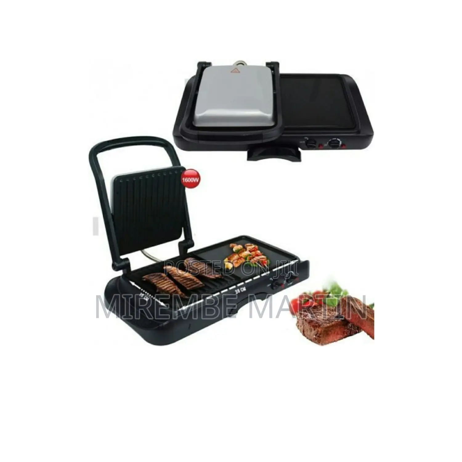 DSP 2 in 1 Electric Portable BBQ Grill.