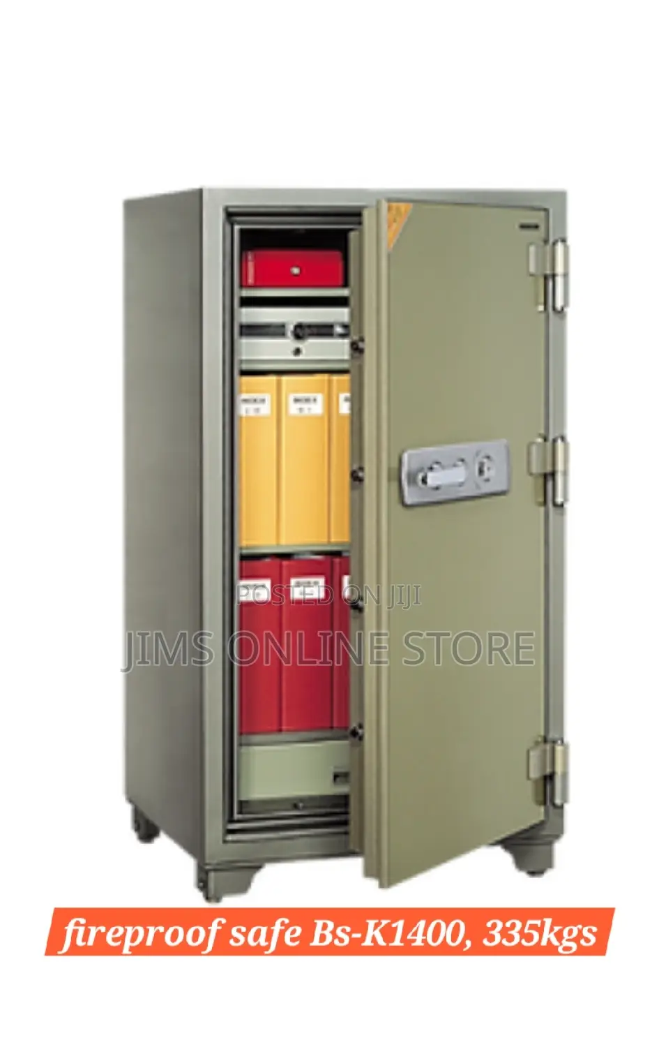 Heavyweight Universal Fireproof Safe Bs-k1400, 335kgs