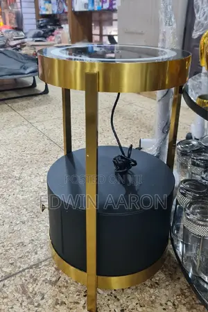 Smart LED Coffee Table With Drawer