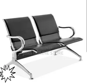 Waiting Chair Alluminium 2 Seater With Cushions