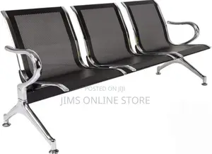 Aluminium Waiting Chair Blue, Wholesale