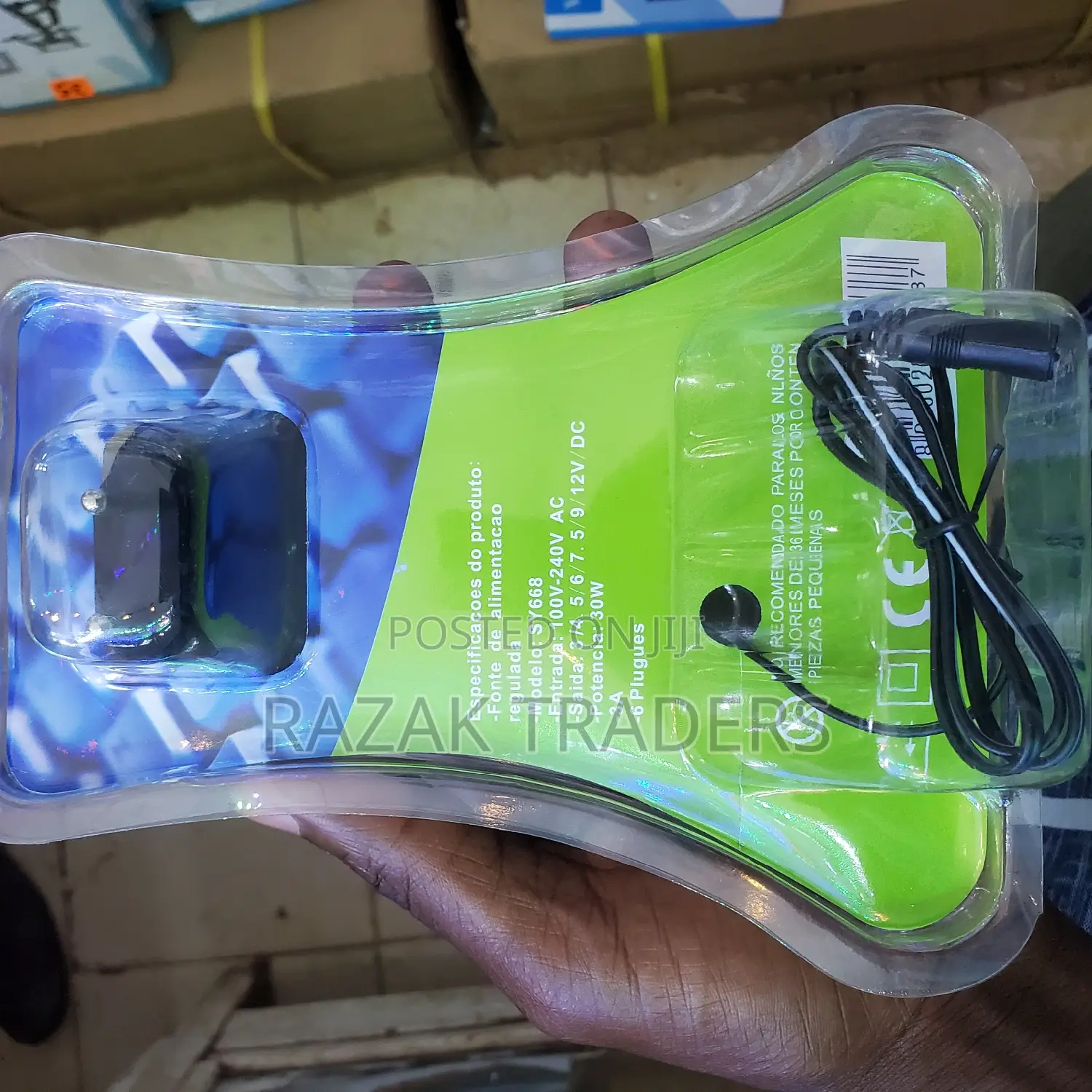 30W 3A Adjustable Charger Multi Voltage Power Supply Adapter