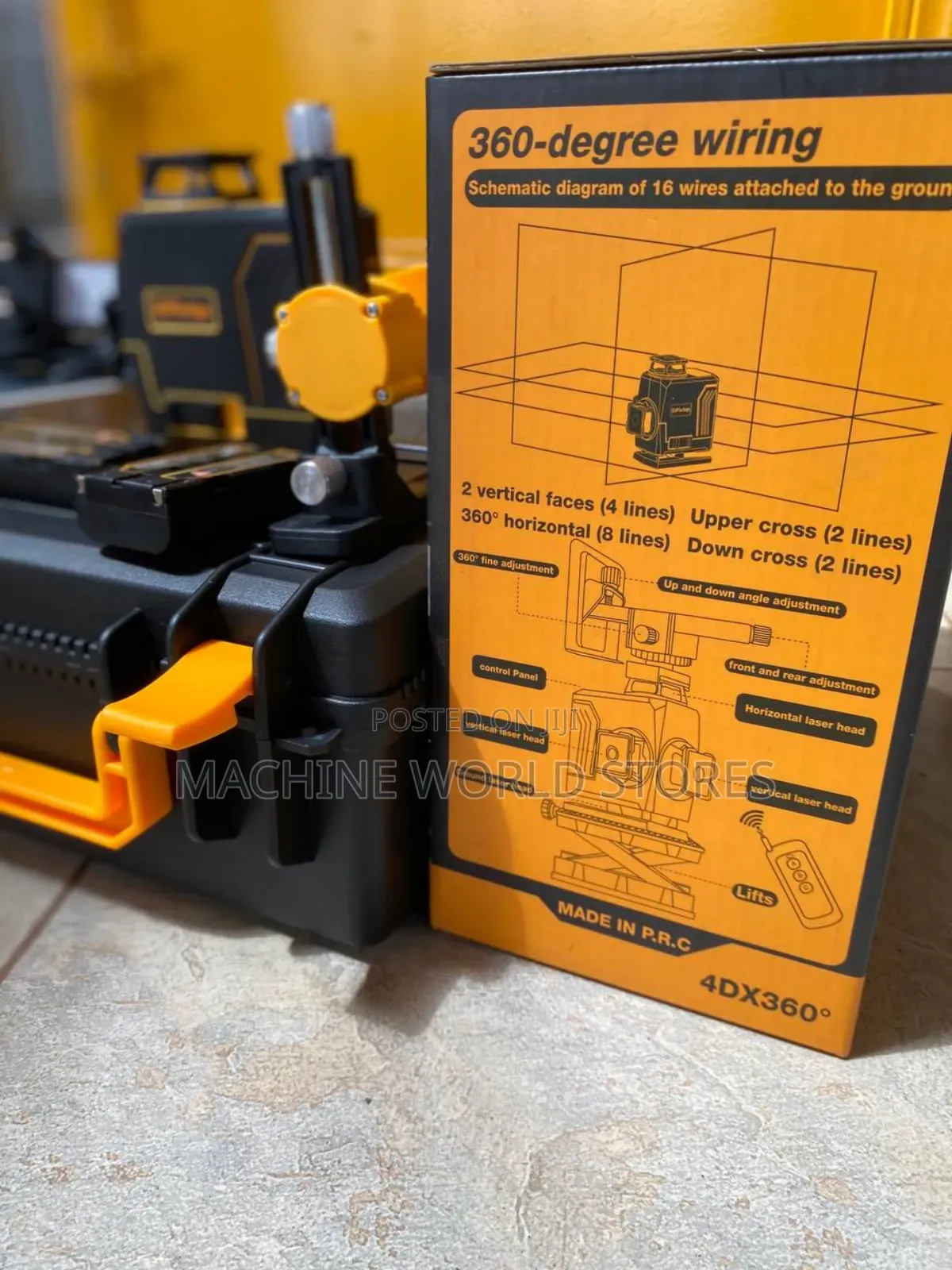 360 Degrees Laser Beam Level