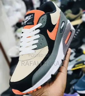 Original Nike Air Max 90 Dark Army/Olive/Orange Sneaker