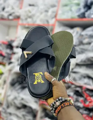 Comfortable Men’S Louis Vuitton Cross Sandals
