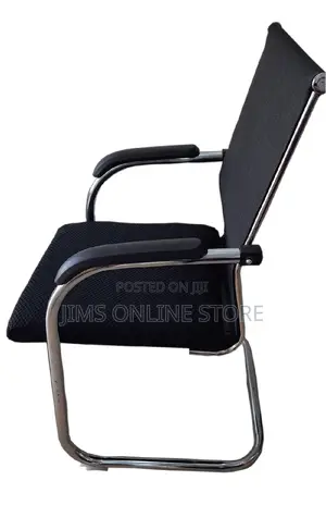 Simple Vistors Chair Mesh Short Back