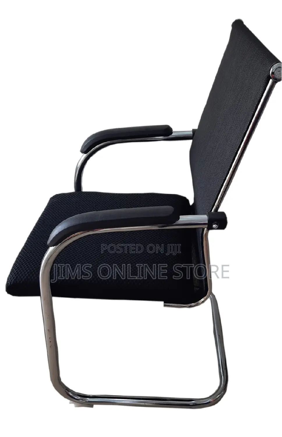 Simple Vistors Chair Mesh Short Back