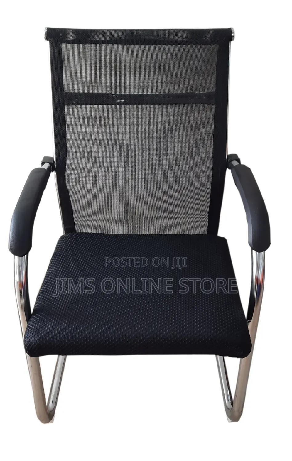 Simple Vistors Chair Mesh Short Back